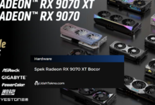 Spek Radeon RX 9070 XT Bocor