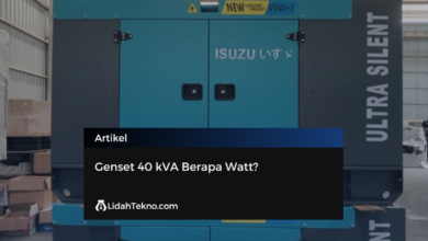 Genset 40 kVA Berapa Watt?