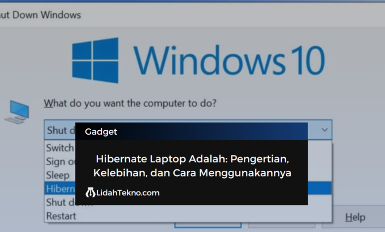 Hibernate Laptop Adalah: Pengertian, Kelebihan, dan Cara Menggunakannya