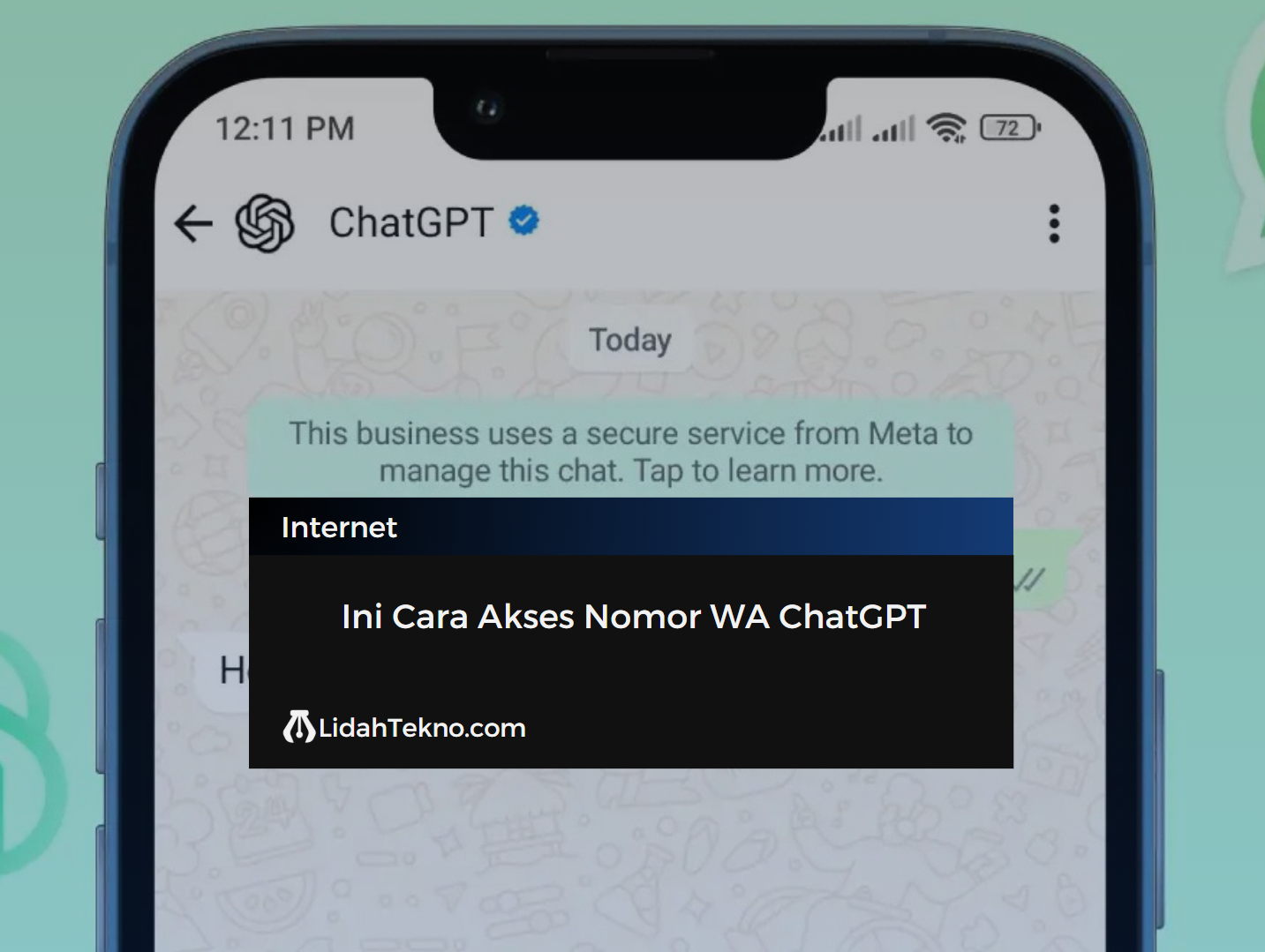 Ini Cara Akses Nomor WA ChatGPT