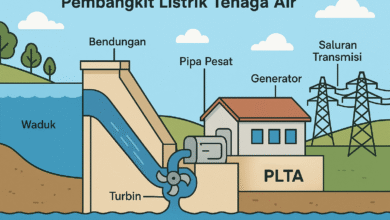 Gambar PLTA dan Penjelasannya: Teknologi Ramah Lingkungan