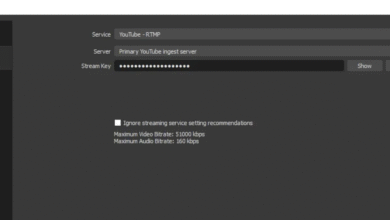 Where to Put Stream Key in OBS