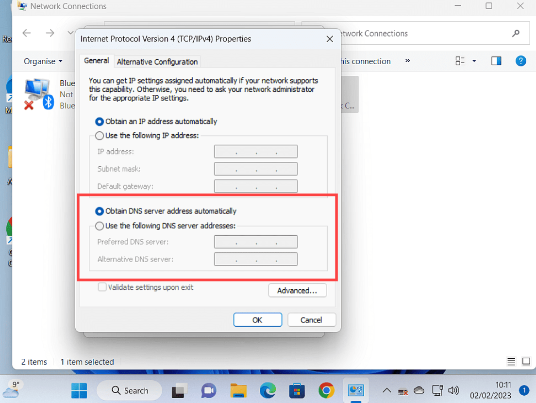 Setting DNS Anti Blokir