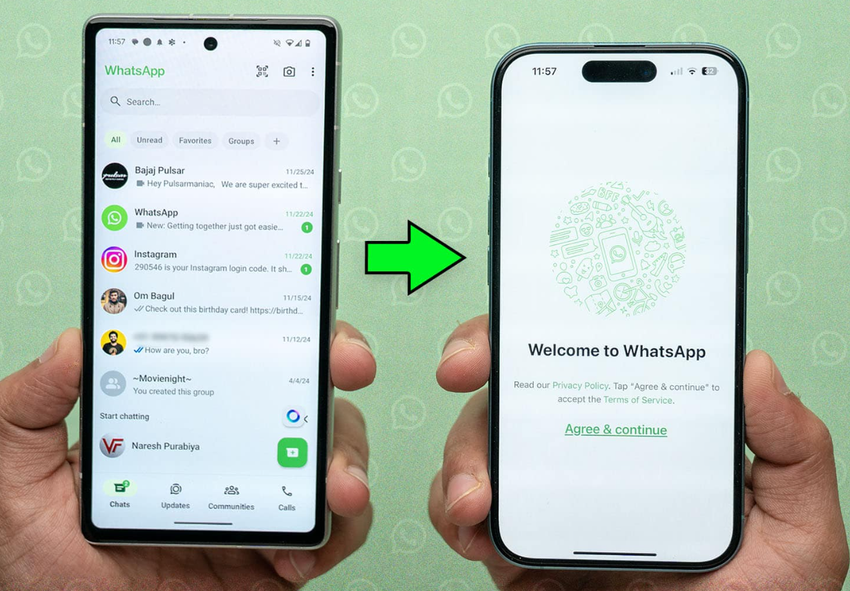 Cara Pindah WA dari Android ke iPhone