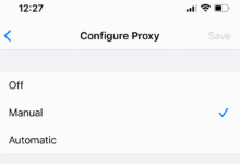 Cara Setting Proxy di iPhone