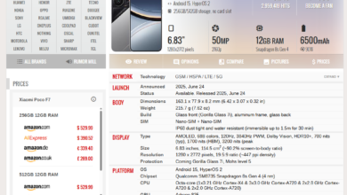 Cara Baca Spesifikasi Chipset di GSMArena