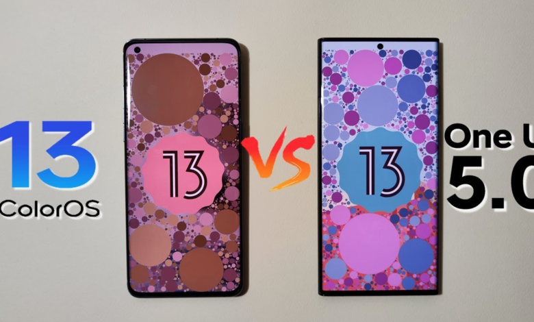 ColorOS vs One UI