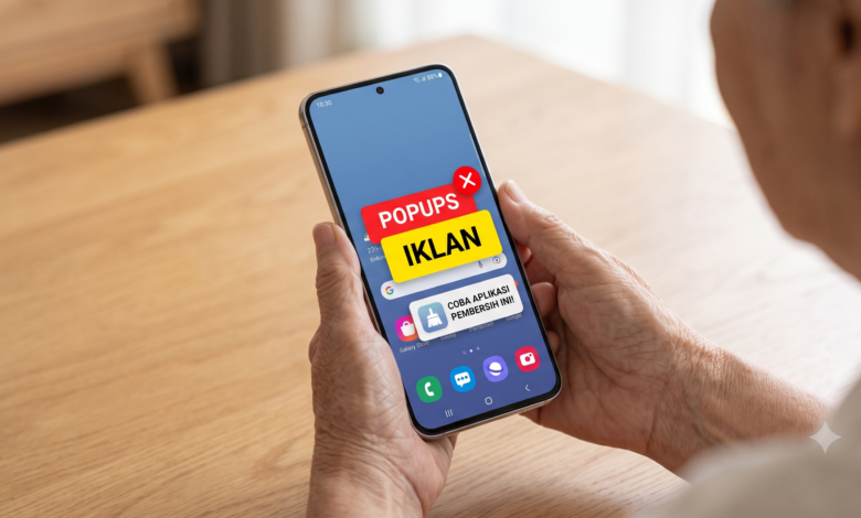 cara menghilangkan iklan di hp samsung